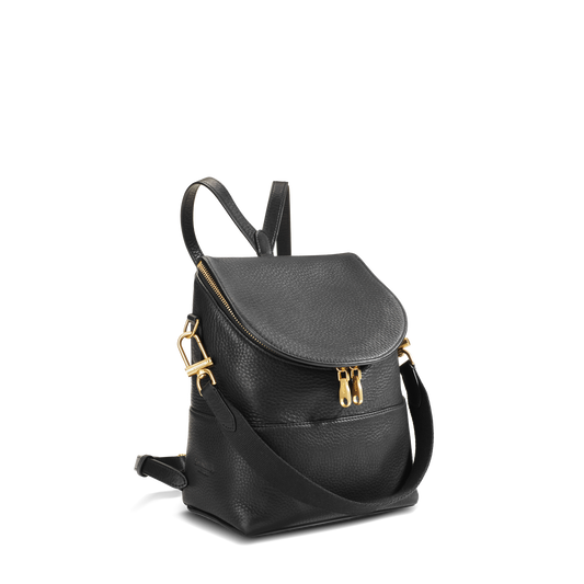 Mini Pocket Backpack - Black