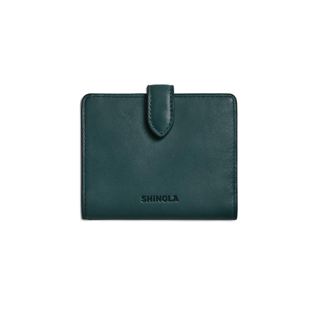 Small Snap Wallet - Emerald