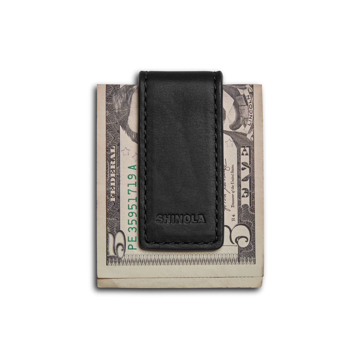Magnetic Money Clip - Black