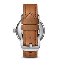 Canfield Watch - Blue Tan Leather Strap