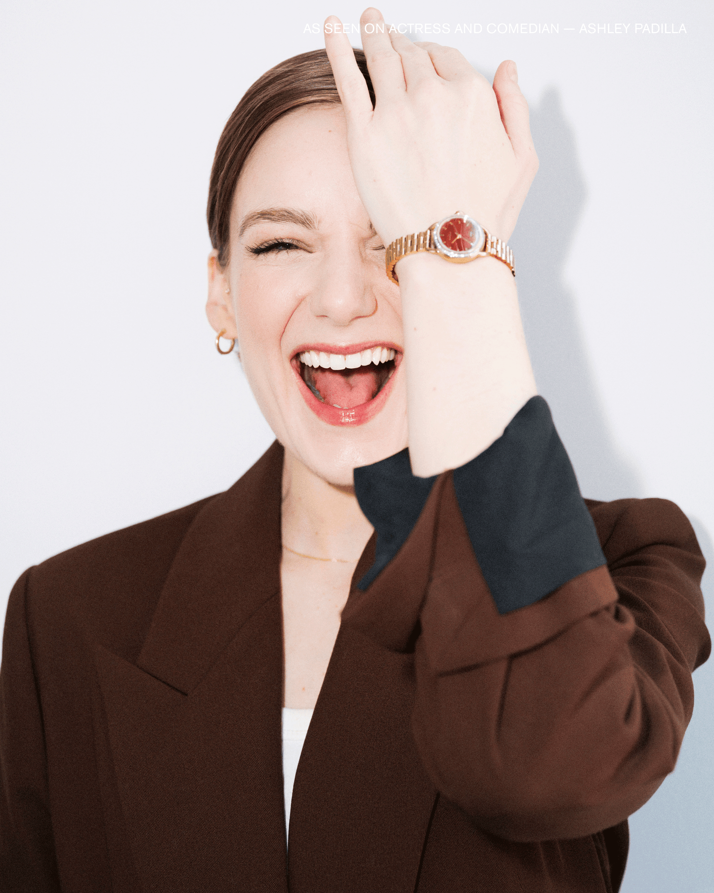 Gilda Radner Runabout Watch - Red Jasper