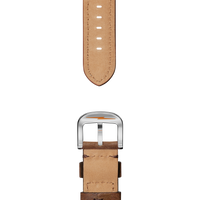 22mm British Tan Leather Watch Strap - British Tan