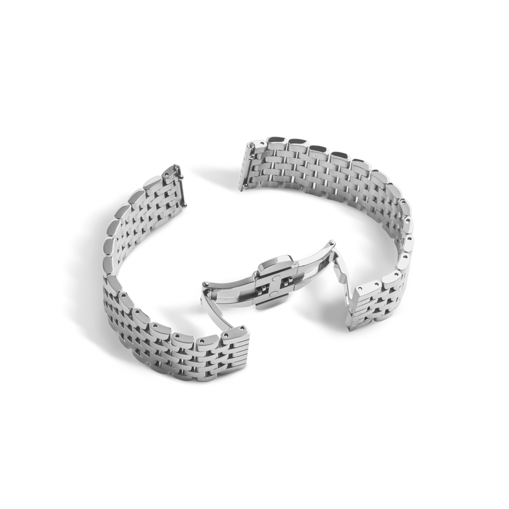 16mm Stainless Steel 7-Link Bracelet - Stainless Steel