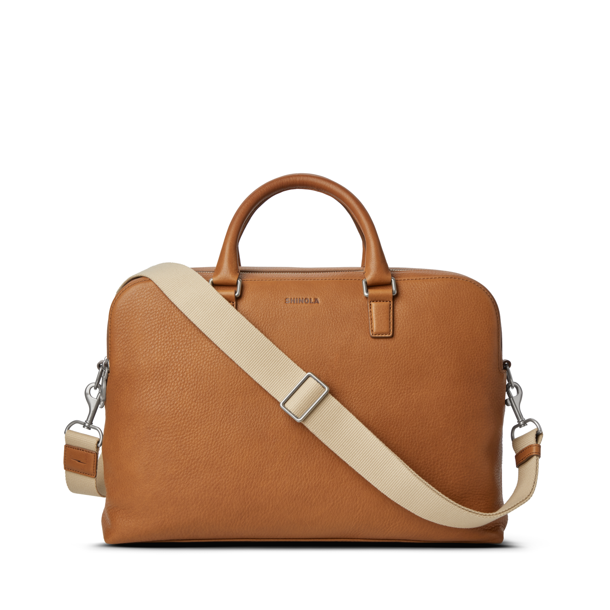 ルミスパ Double Zip Briefcase | Shinola