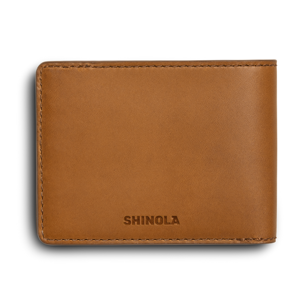 Slim Bifold Wallet - Tan