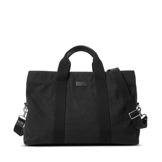 Runwell Canvas Duffle Bag - Black