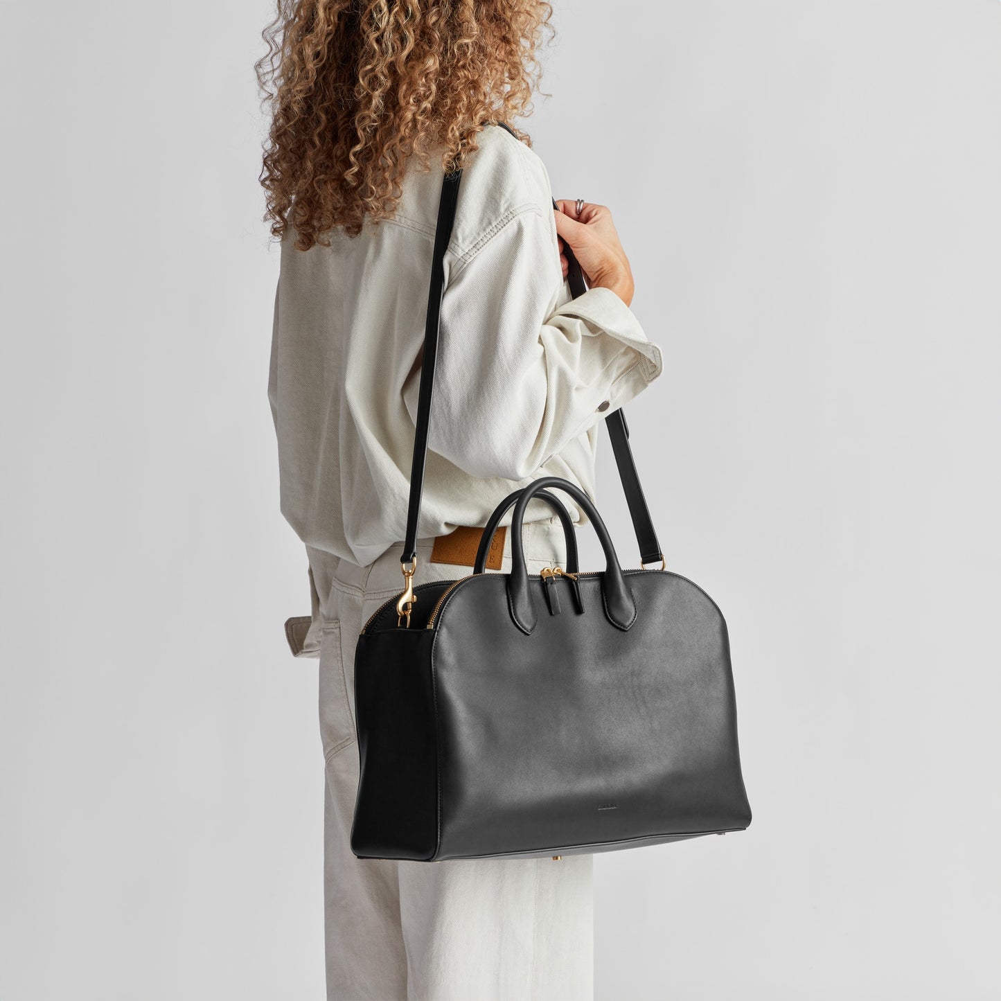 Bixby Work Satchel - Black