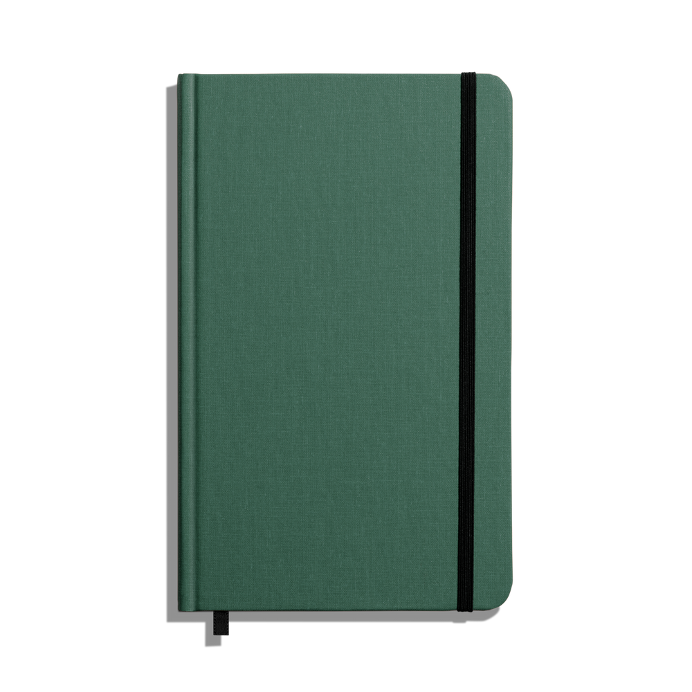 Medium Hard Ruled Journal - Fern