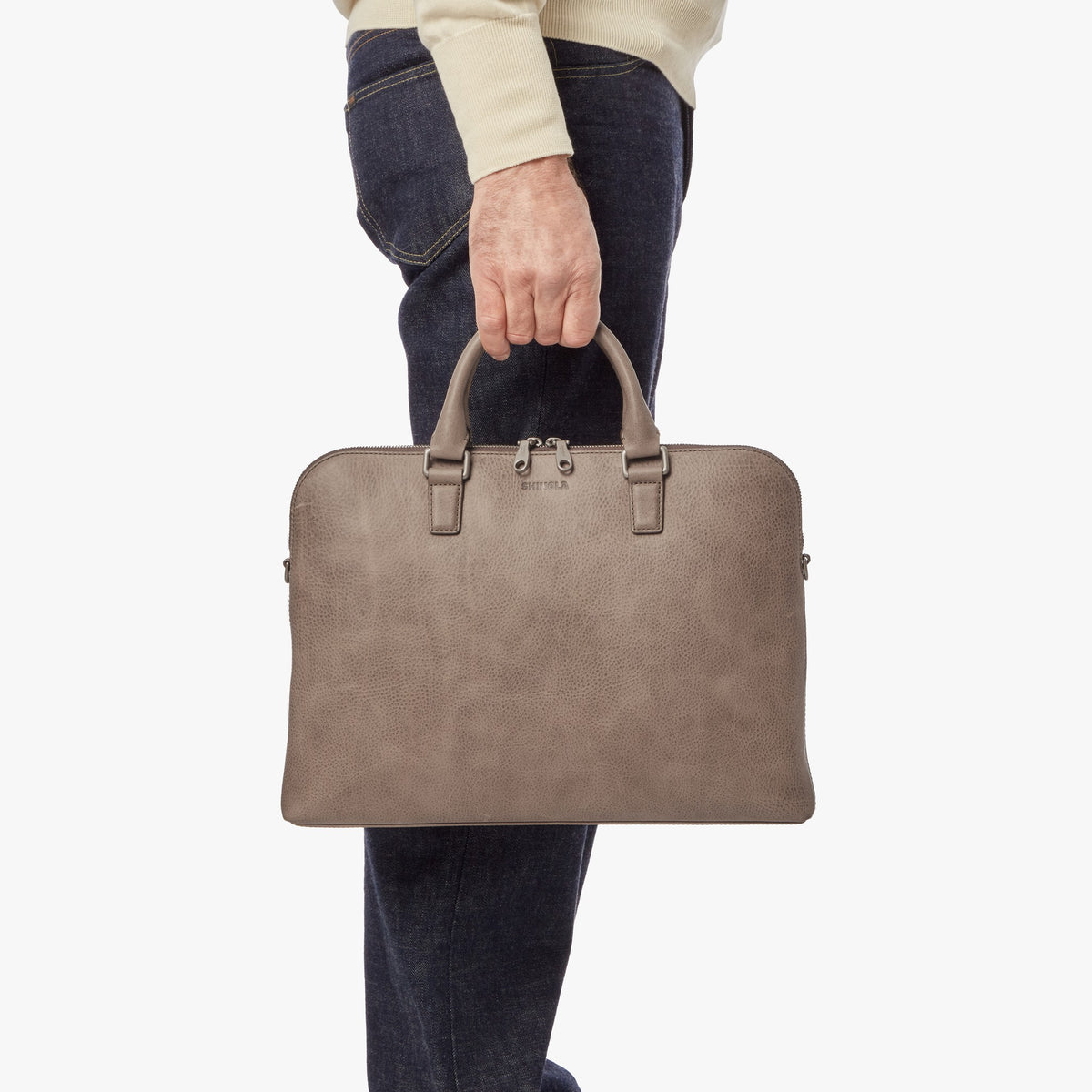 Portfolio Briefcase - Stone