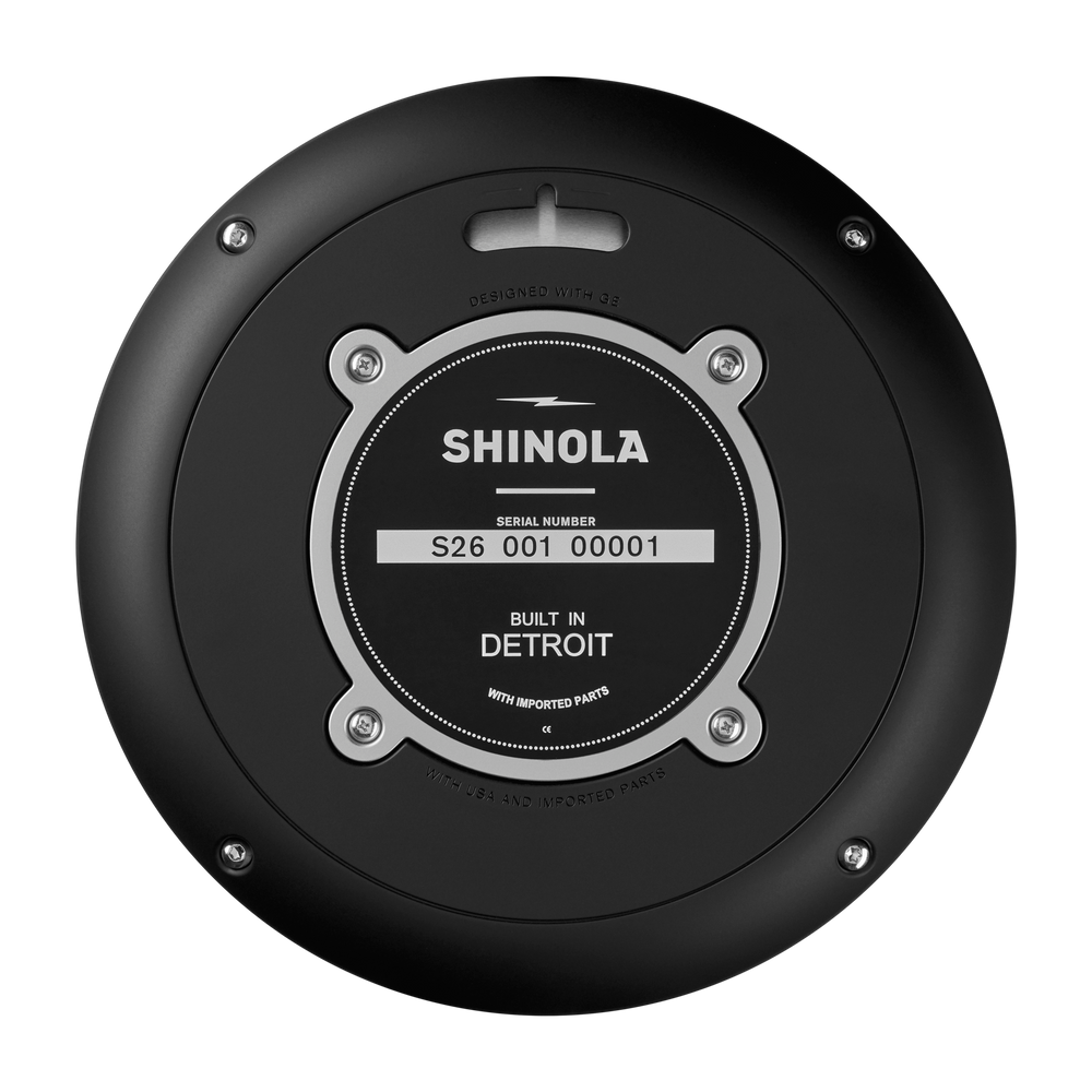 14" Runwell Clock - Black
