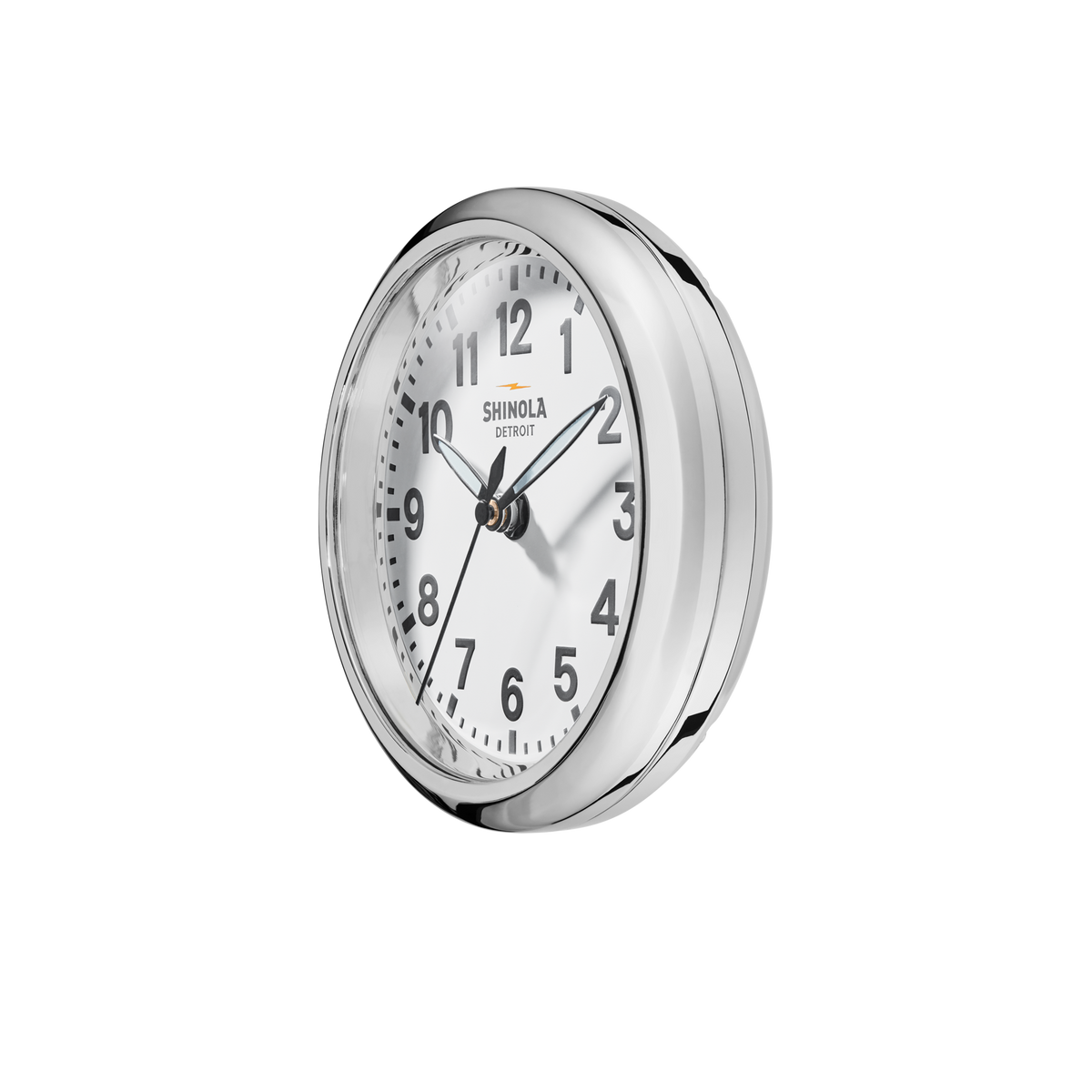 6" Runwell Clock - White