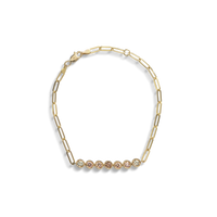 .75 Carat Desert Diamond Chain Bracelet