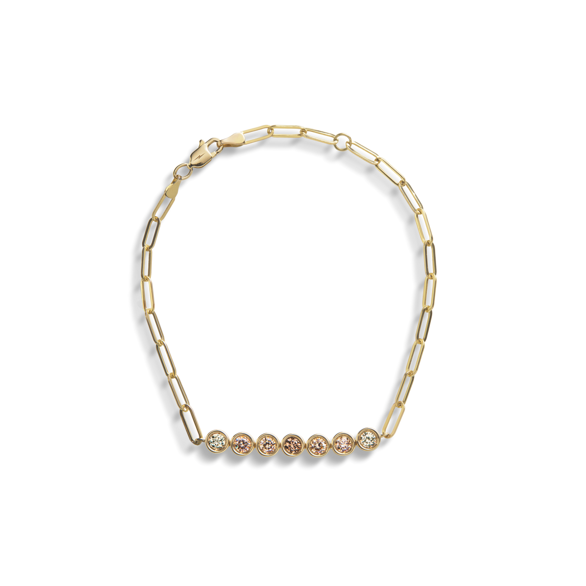 .75 Carat Desert Diamond Chain Bracelet
