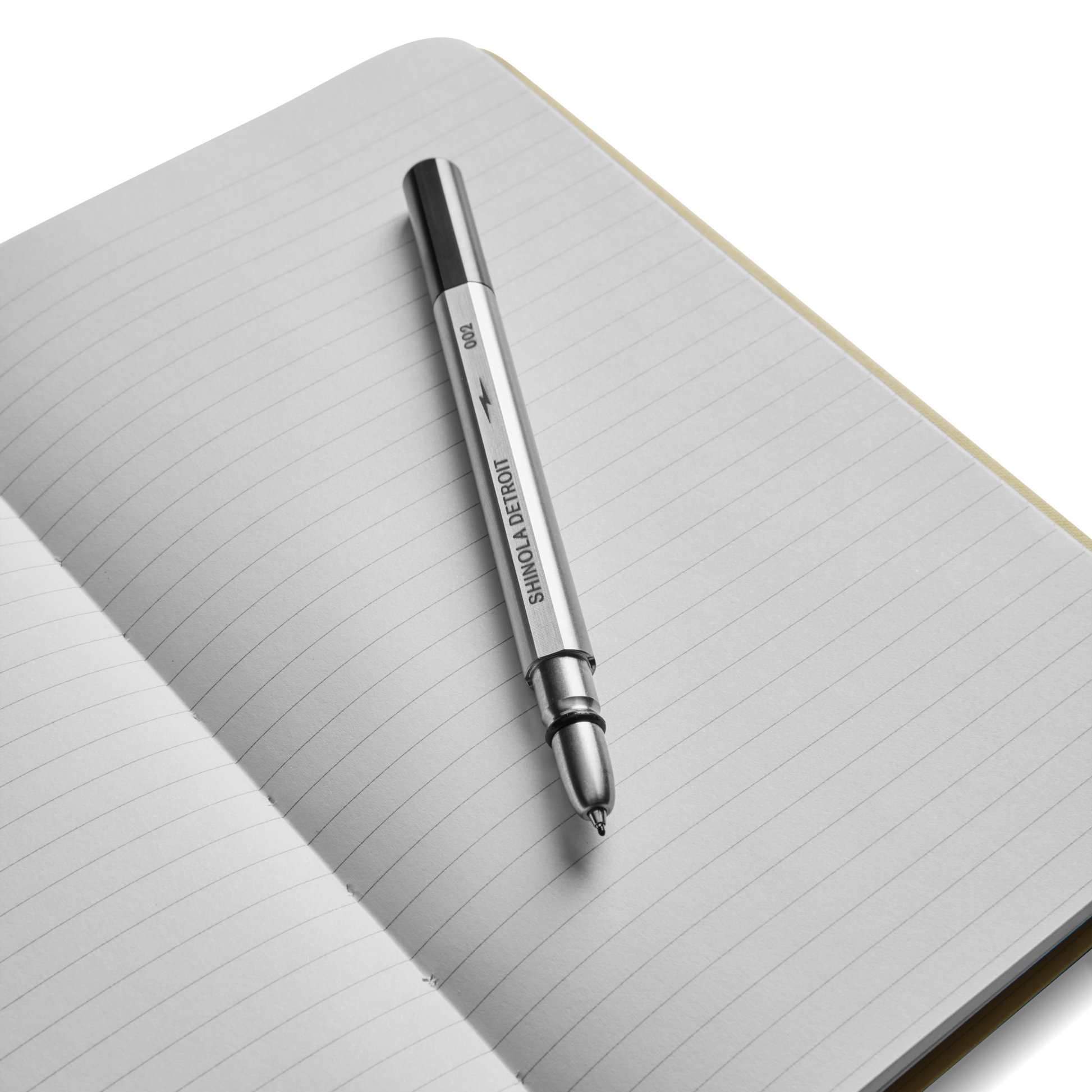 Signature Fineliner Pen - Stainless Steel