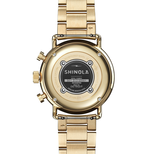 Canfield Sport Chronograph Watch - Silver