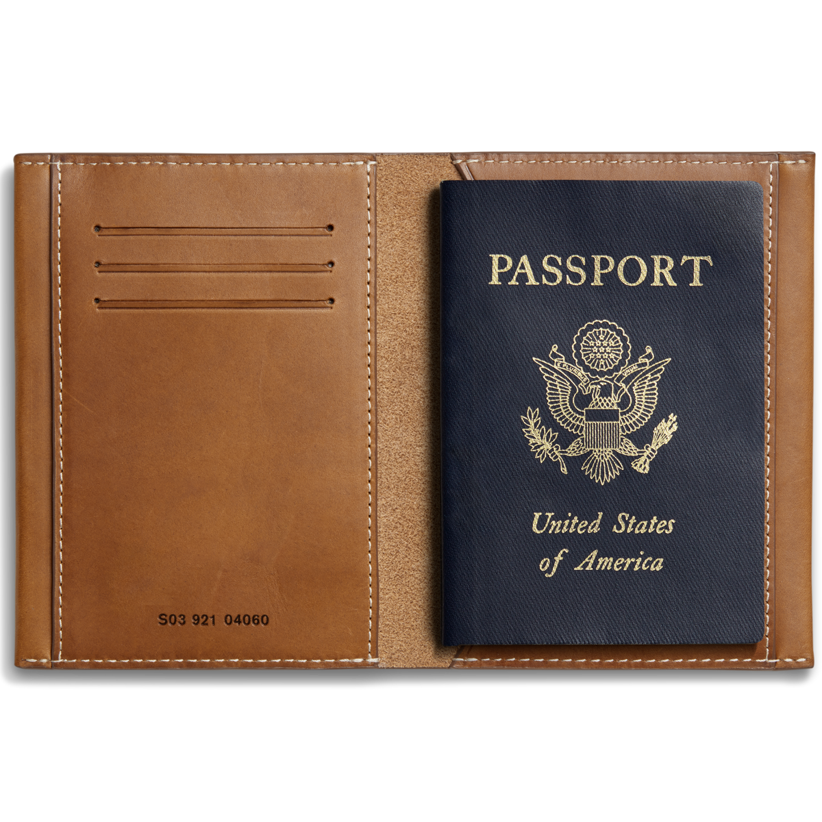 Passport Holder - Tan
