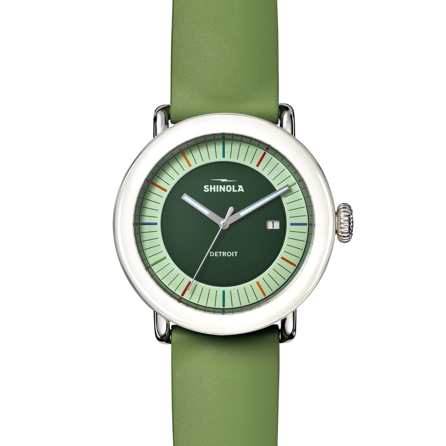 Detrola Watch - Deep Olive