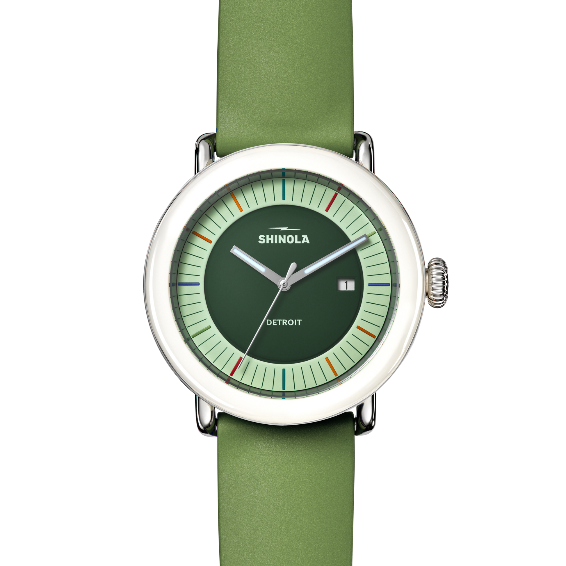 Detrola Watch - Deep Olive