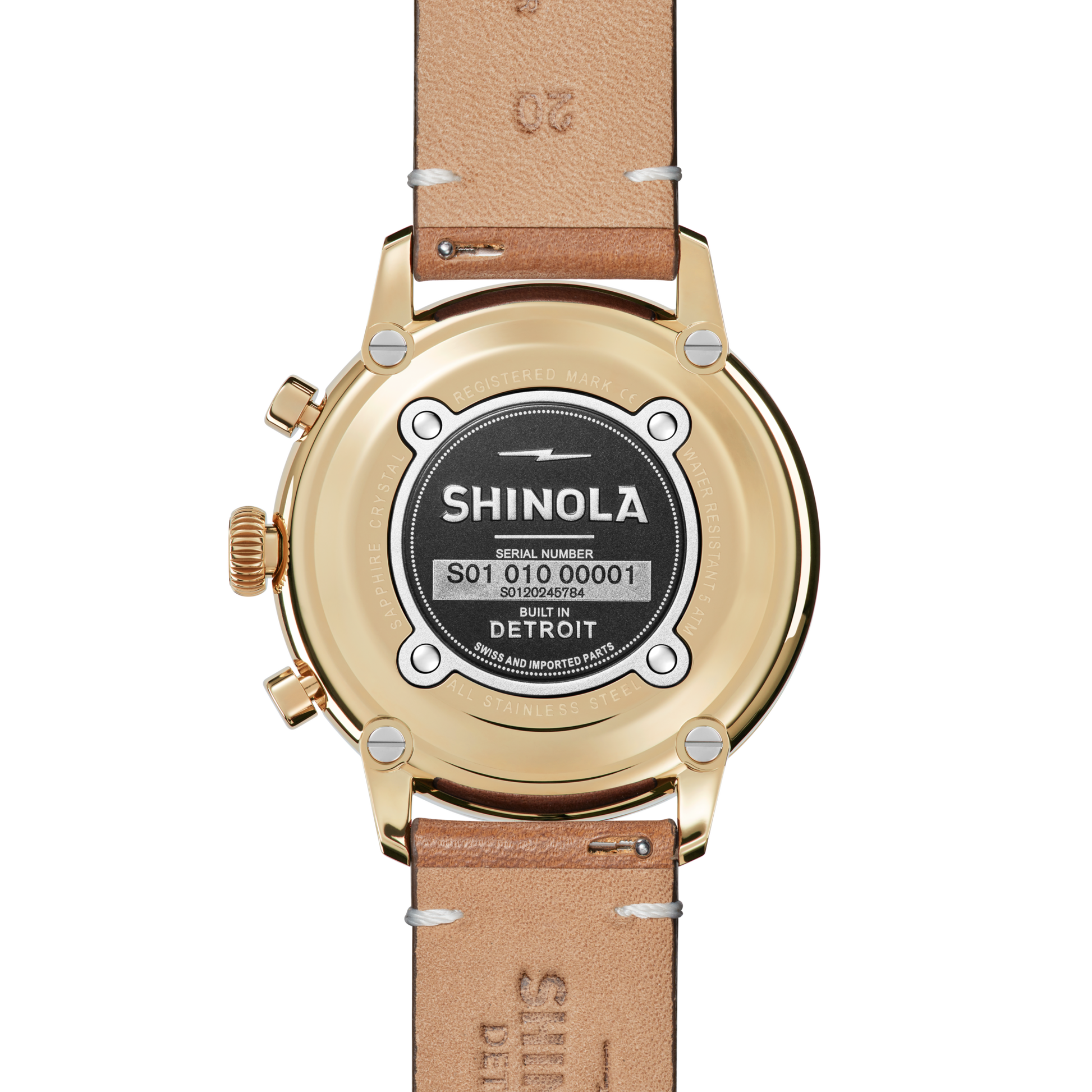 Traveler Chronograph Watch - Alabaster