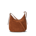 Medium Bixby Crossbody - Tan Suede