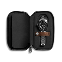 Travel Watch Case - Medium Brown