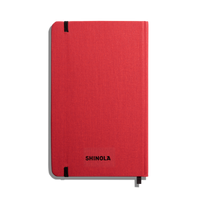 Medium Hard Ruled Journal - Tomato