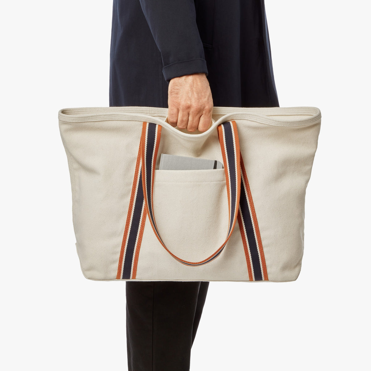 Large Easy Canvas Tote - Natural