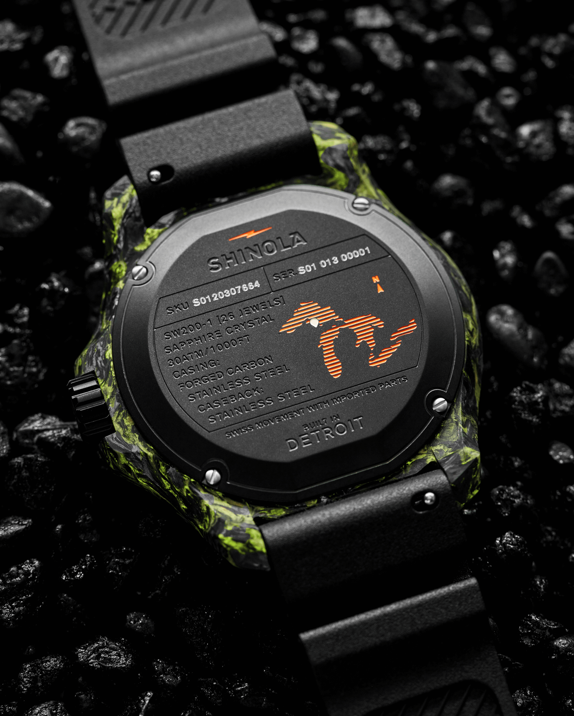 Forged Carbon Monster 45mm Gift Set