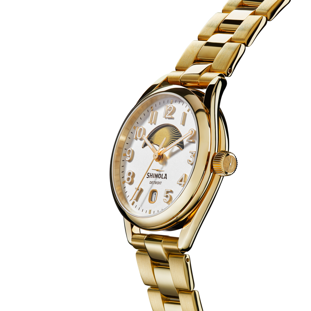 Derby Day & Night Watch - Light Silver