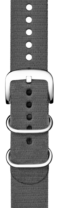 22mm Gray G10 Nylon Watch Strap - Gray