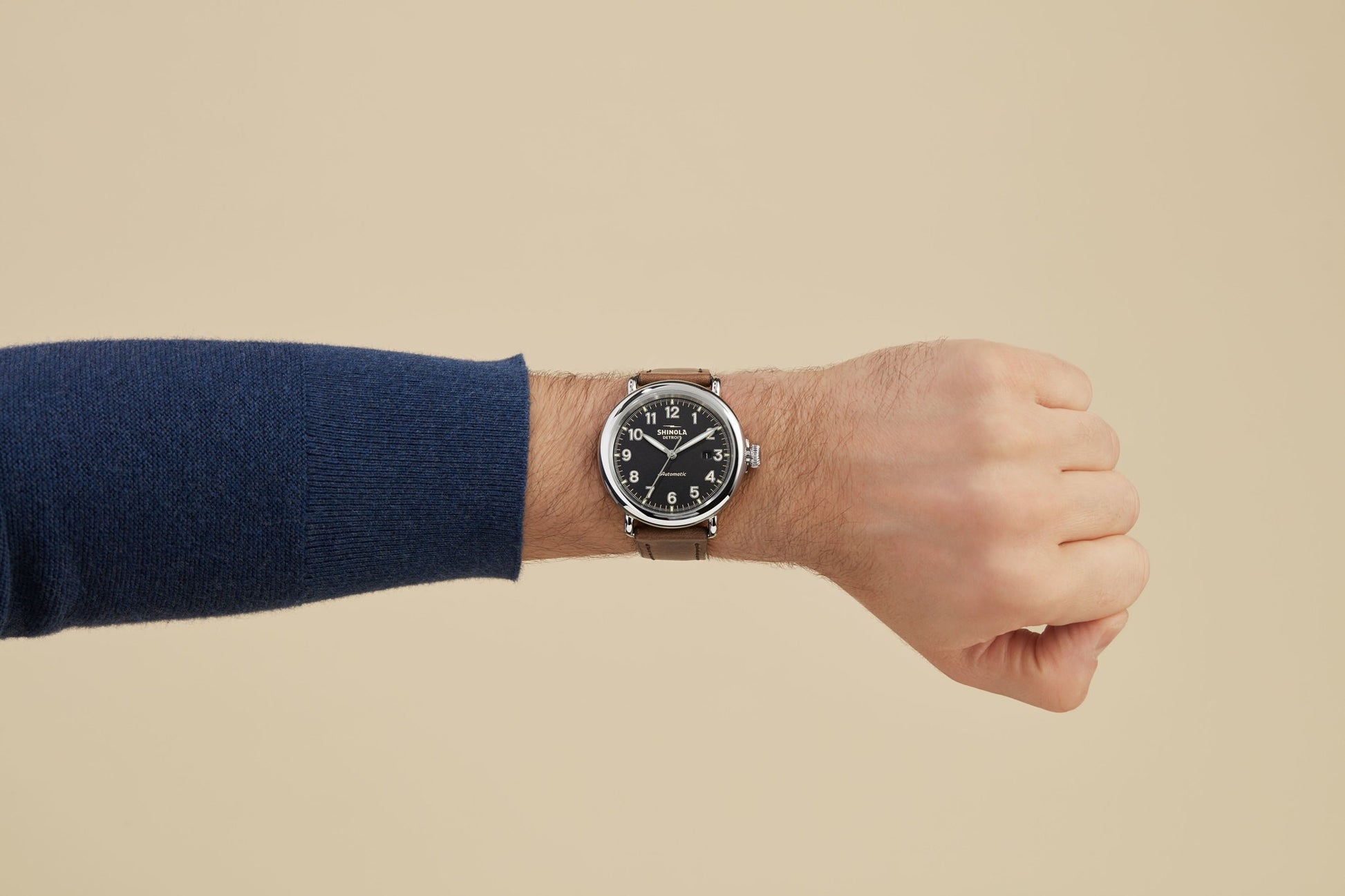 Runwell Automatic Watch - Black