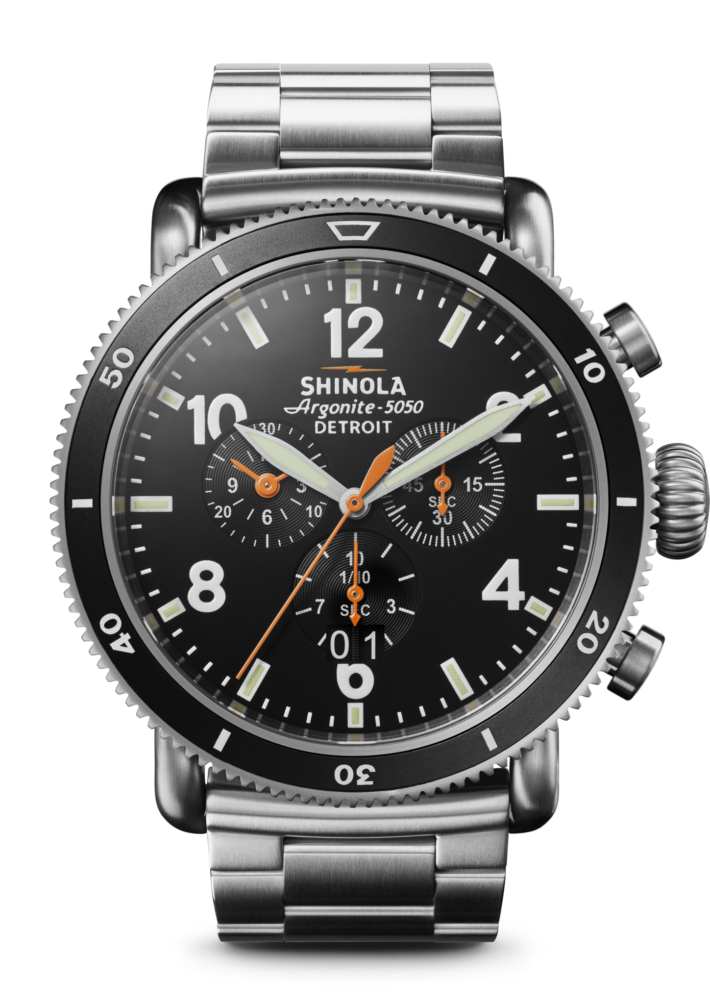Runwell Black Blizzard Watch - Black