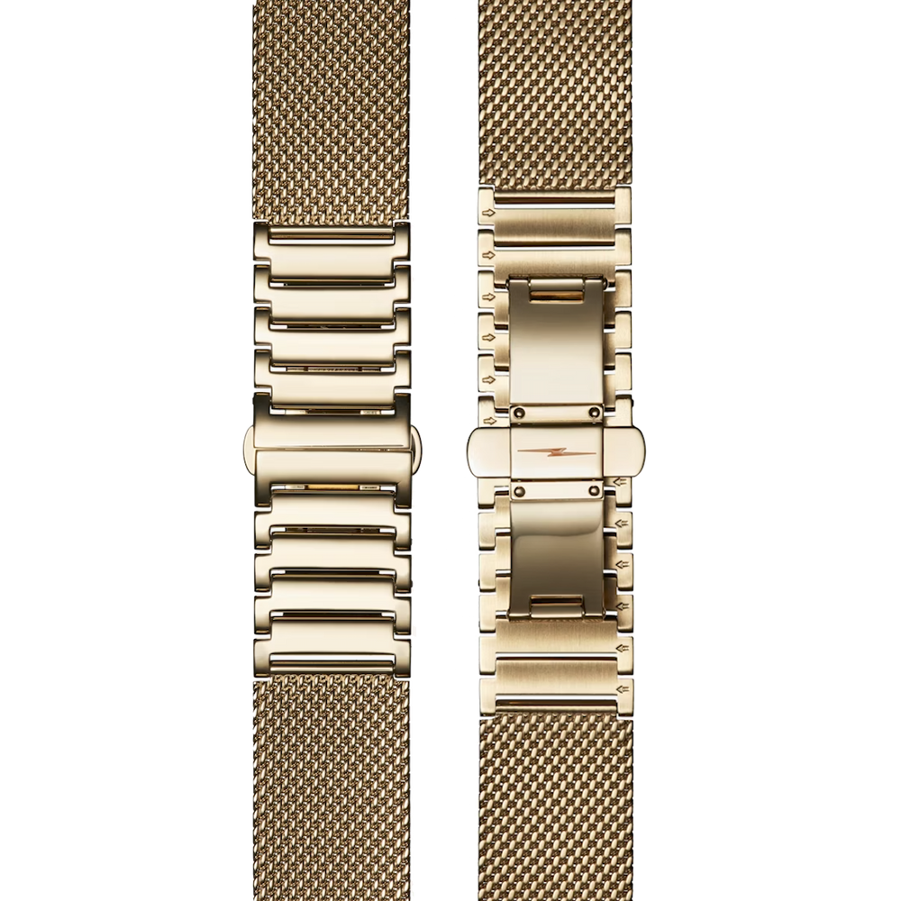 14mm Gold Mesh Bracelet - PVD Gold