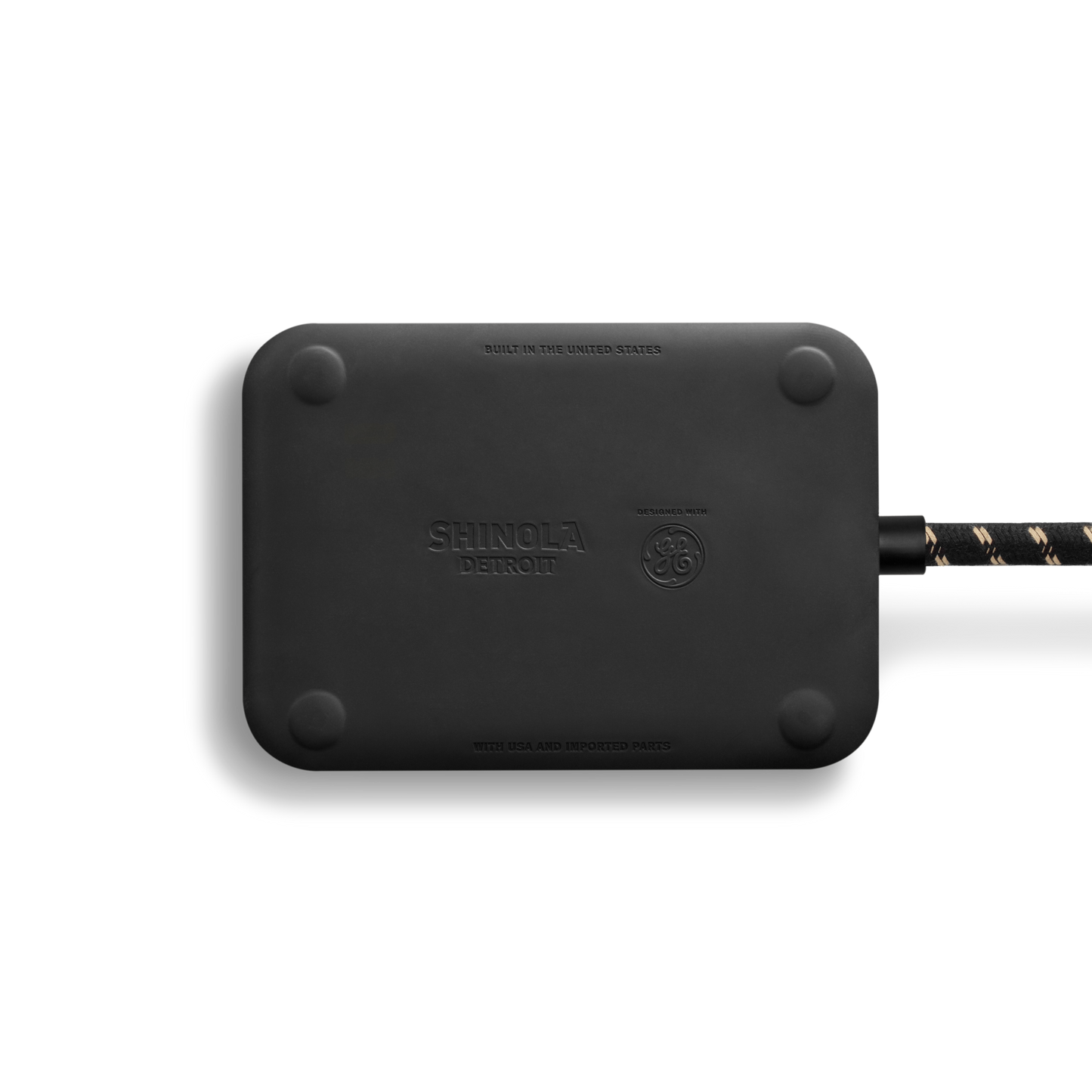 Power Supply 5 Port USB A + C - Tumbled Zinc/Black