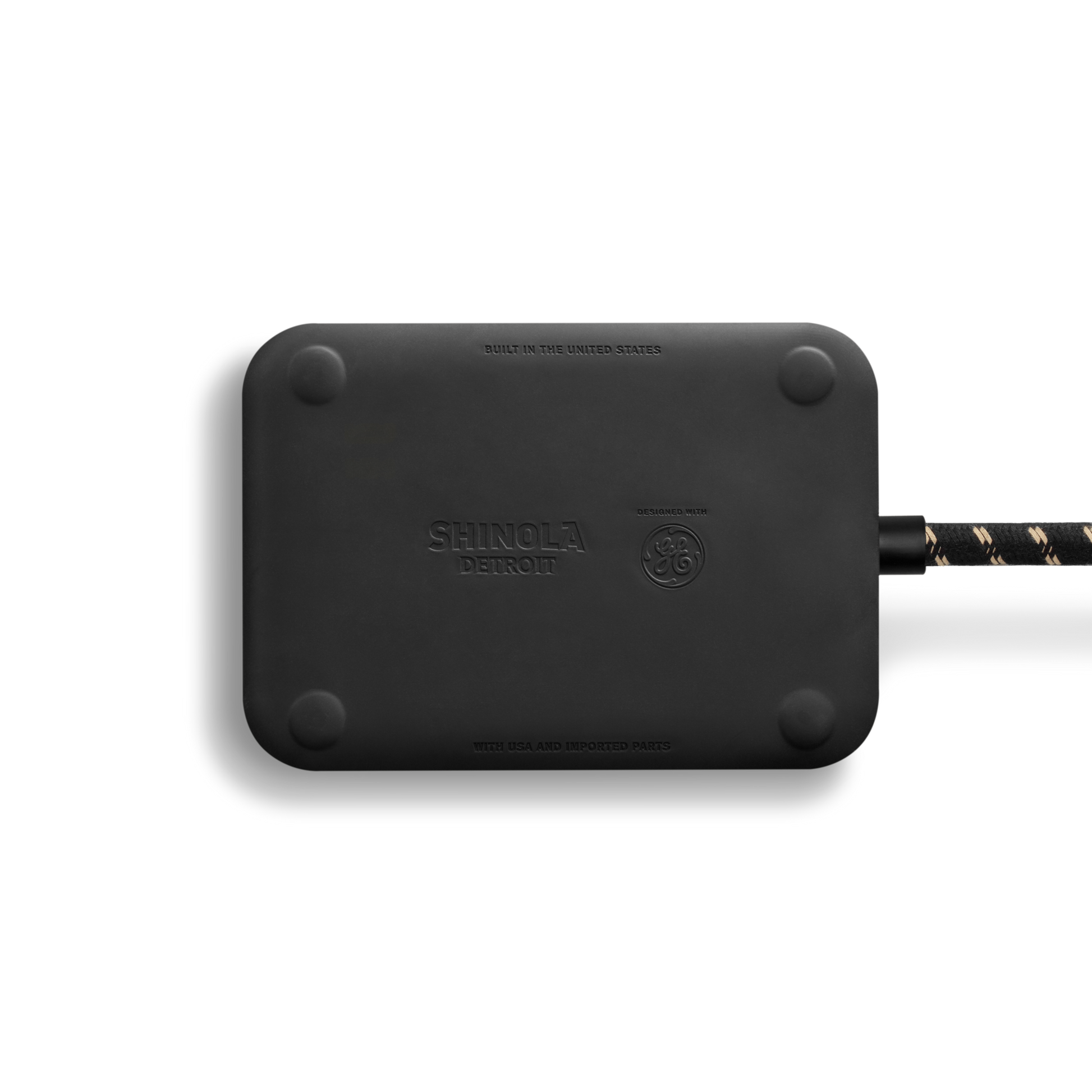 Power Supply 5 Port USB A + C - Tumbled Zinc/Black