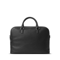 Double Zip Briefcase - Black