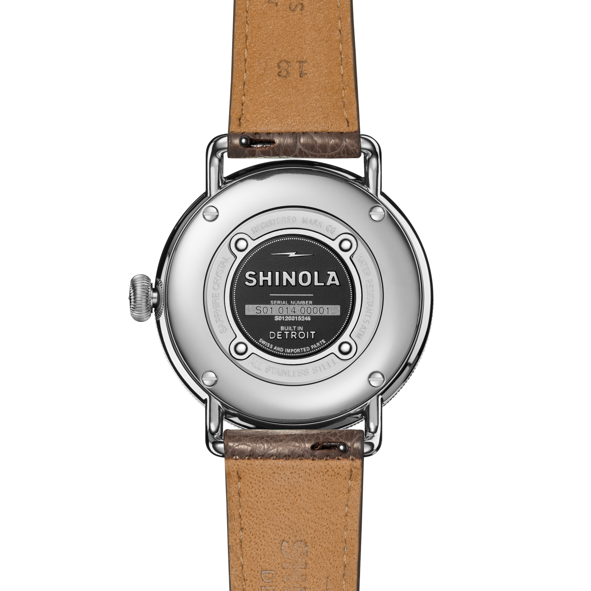 Canfield Watch - Gray Brown Alligator Strap Canfield Watch - Gray Brown Alligator Strap