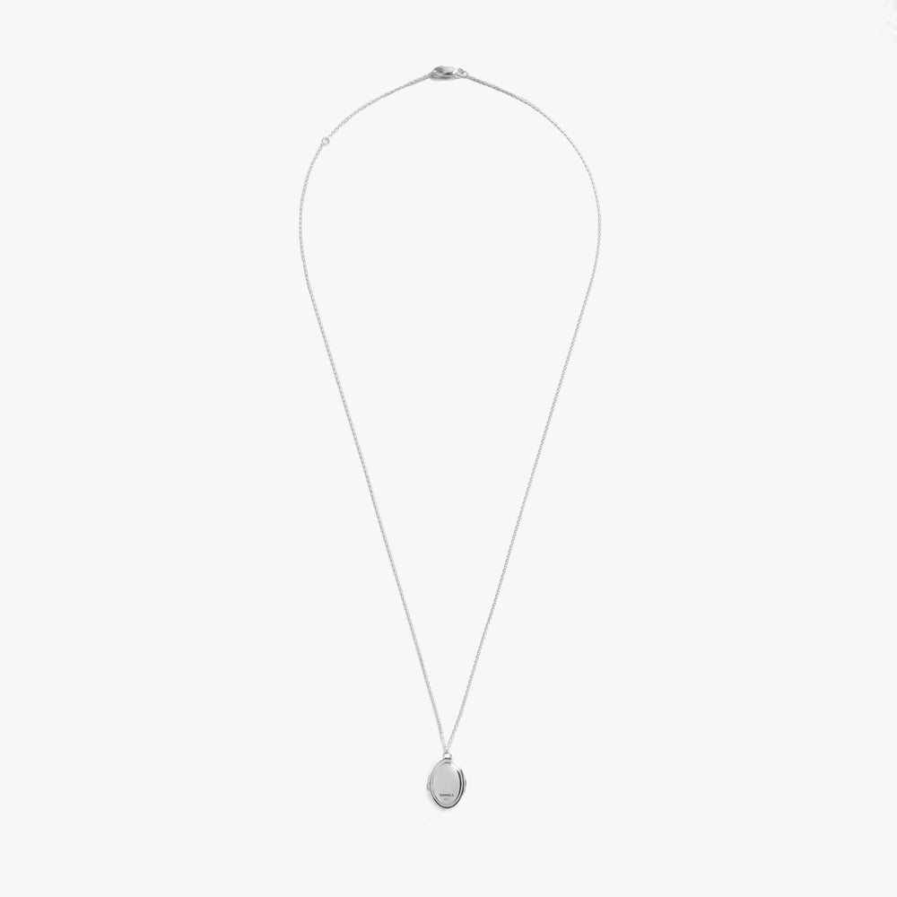Heirloom Petite Locket Necklace - Sterling Silver