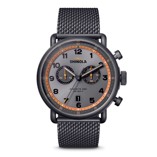 Canfield C56 Chronograph Watch - Cool Gray