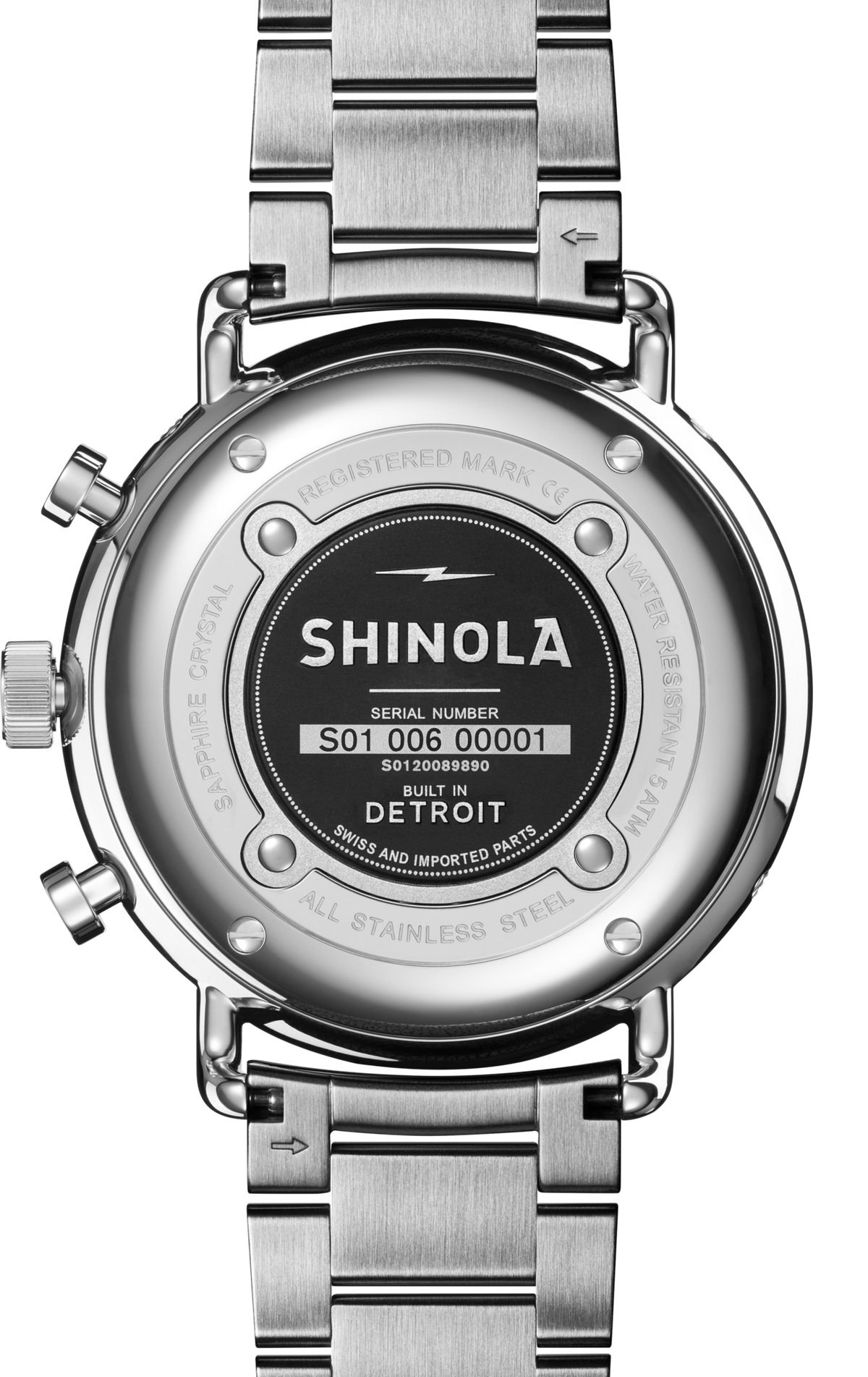 Canfield Sport Chronograph Watch - Midnight Blue
