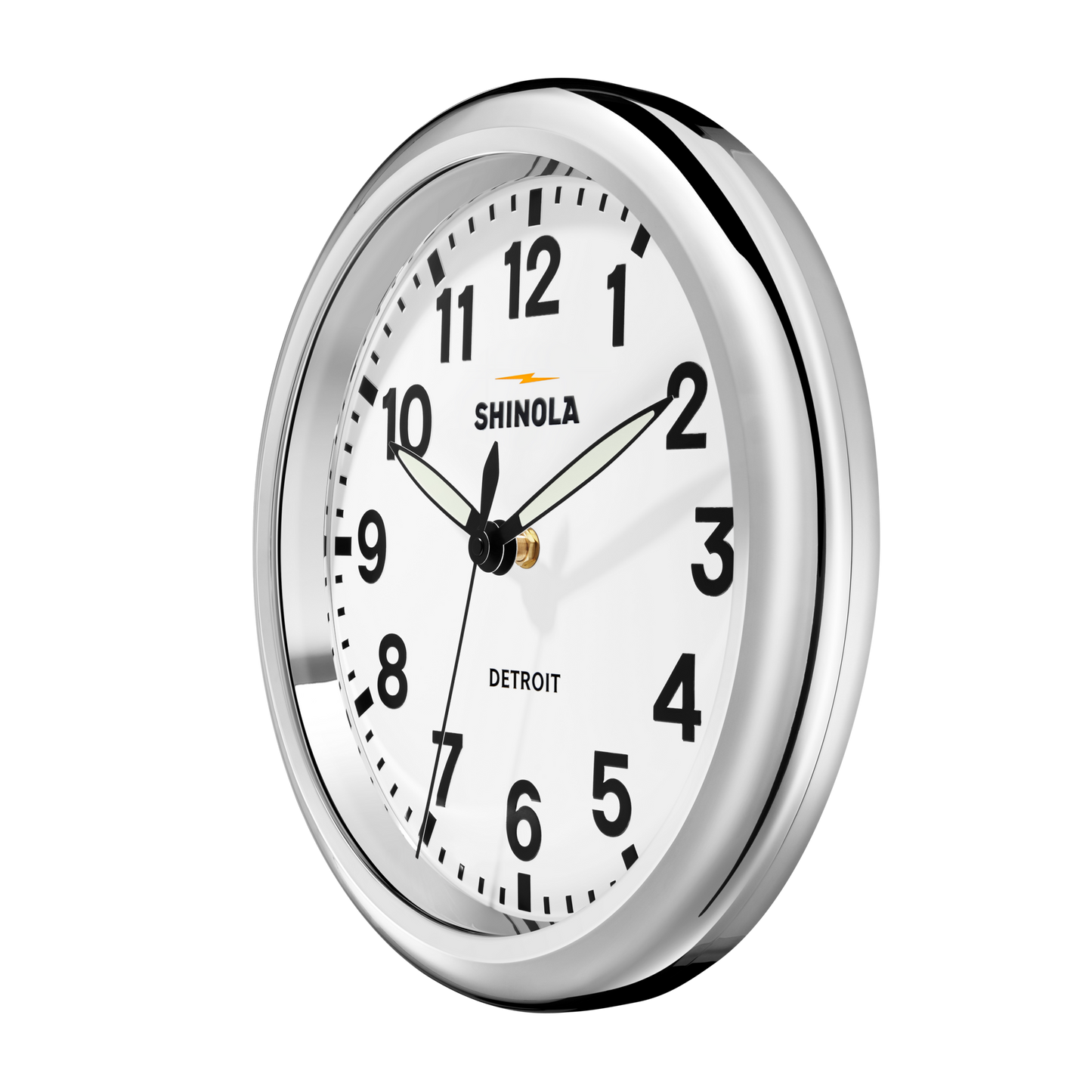 14" Runwell Clock - White
