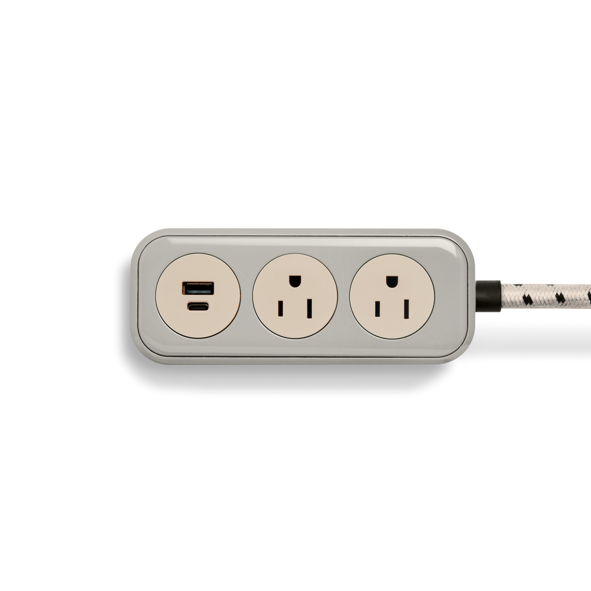 2 Port Power Supply - Stone