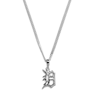 Chunky Detroit "D" Necklace