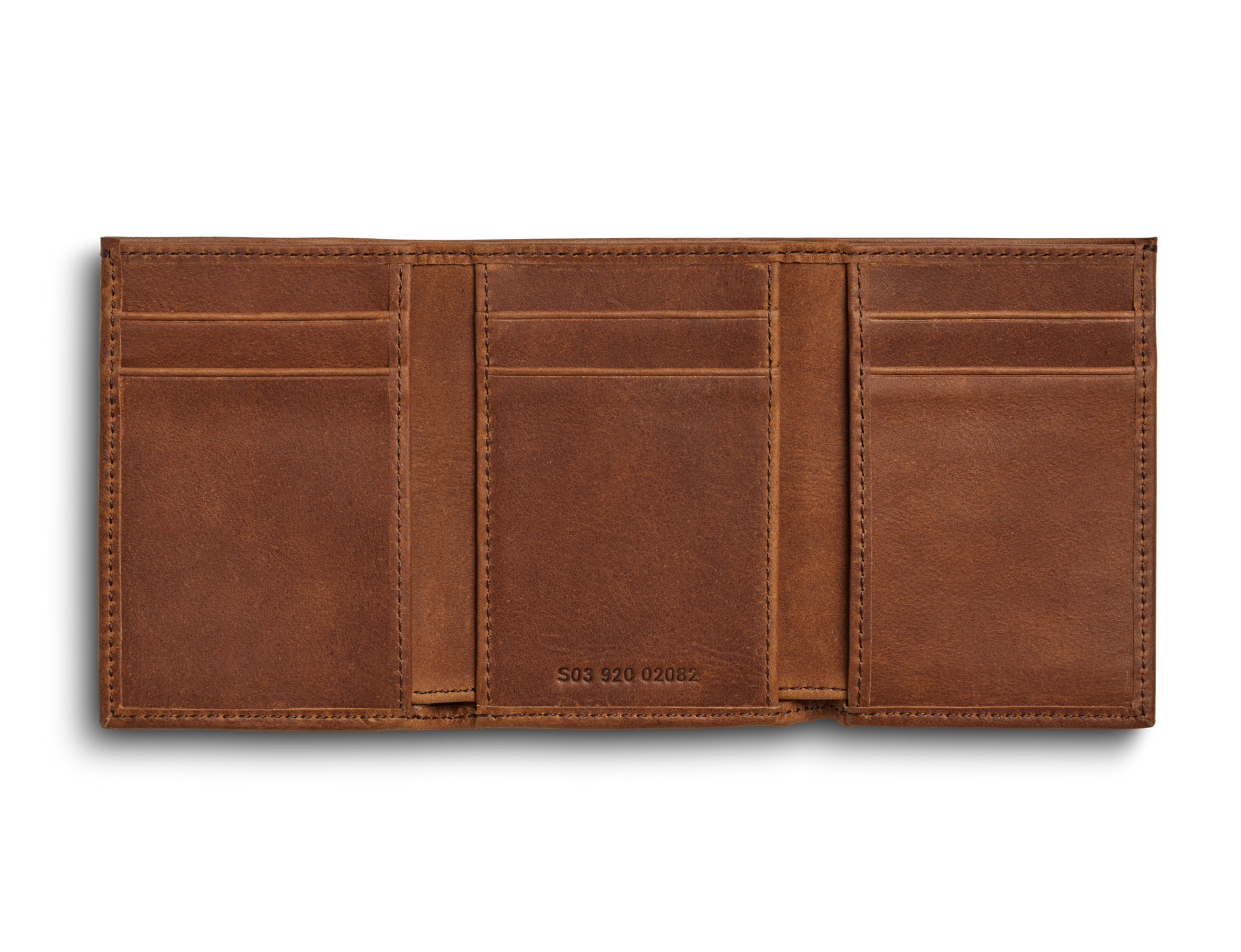 Trifold Wallet - Medium Brown