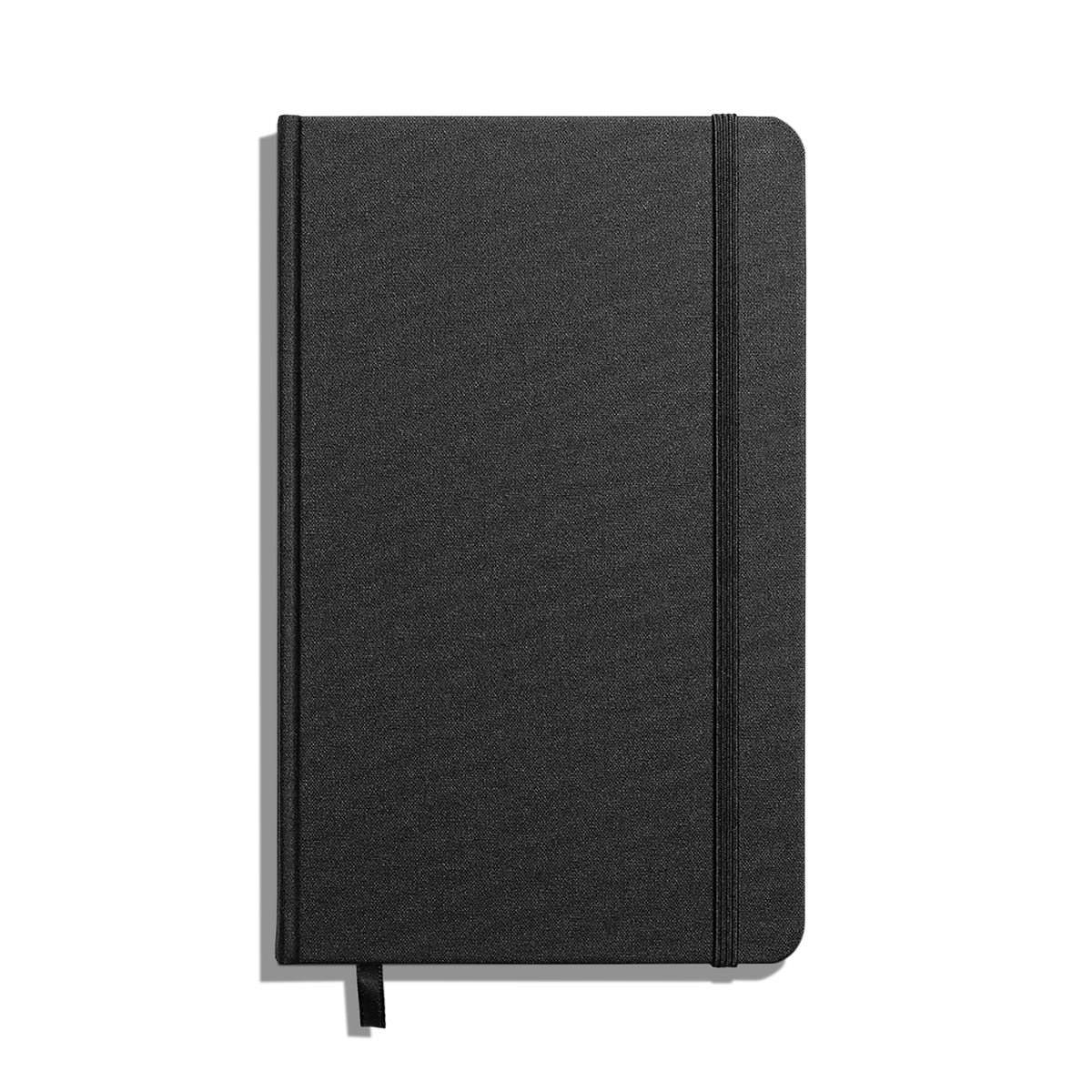 Medium Hard Grid Journal - Black