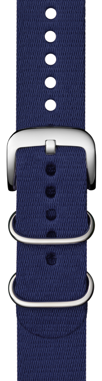 22mm Dark Navy G10 Nylon Watch Strap - Dark Navy