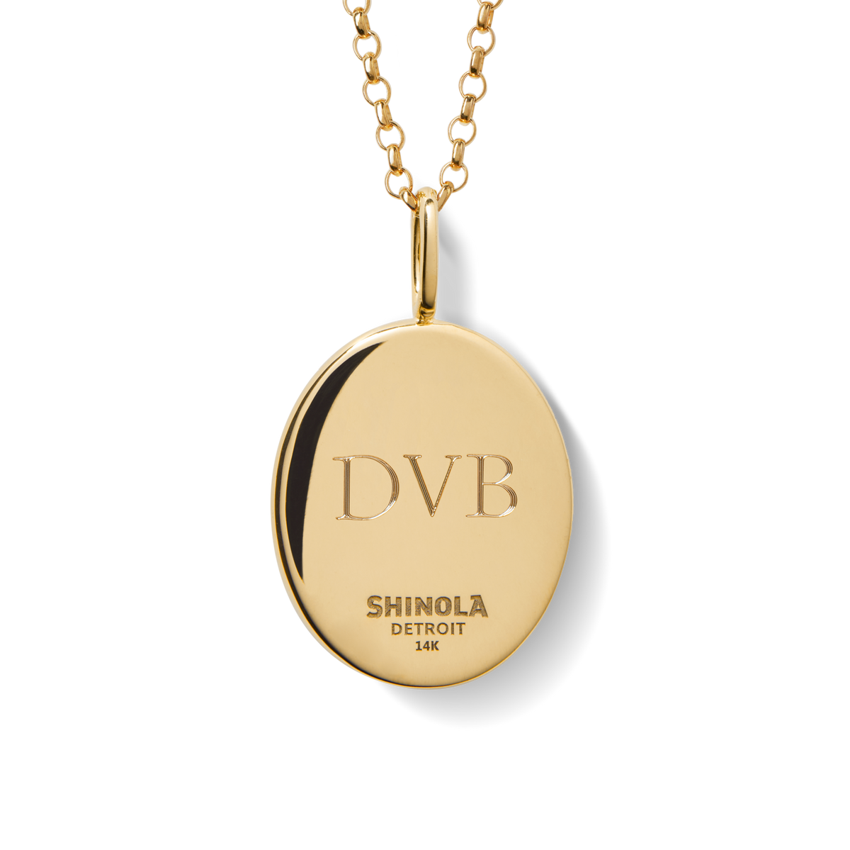 Diamond Pave Lapis Pendant Necklace - Yellow Gold