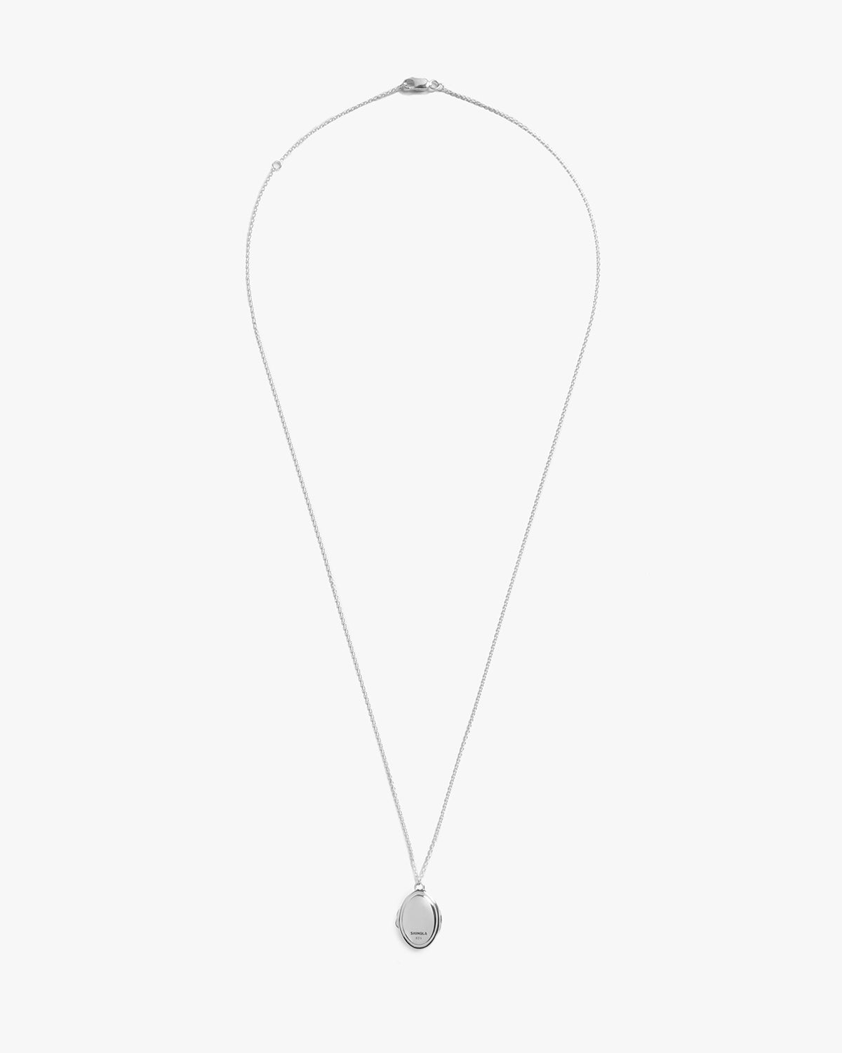 Heirloom Petite Locket Necklace - Sterling Silver