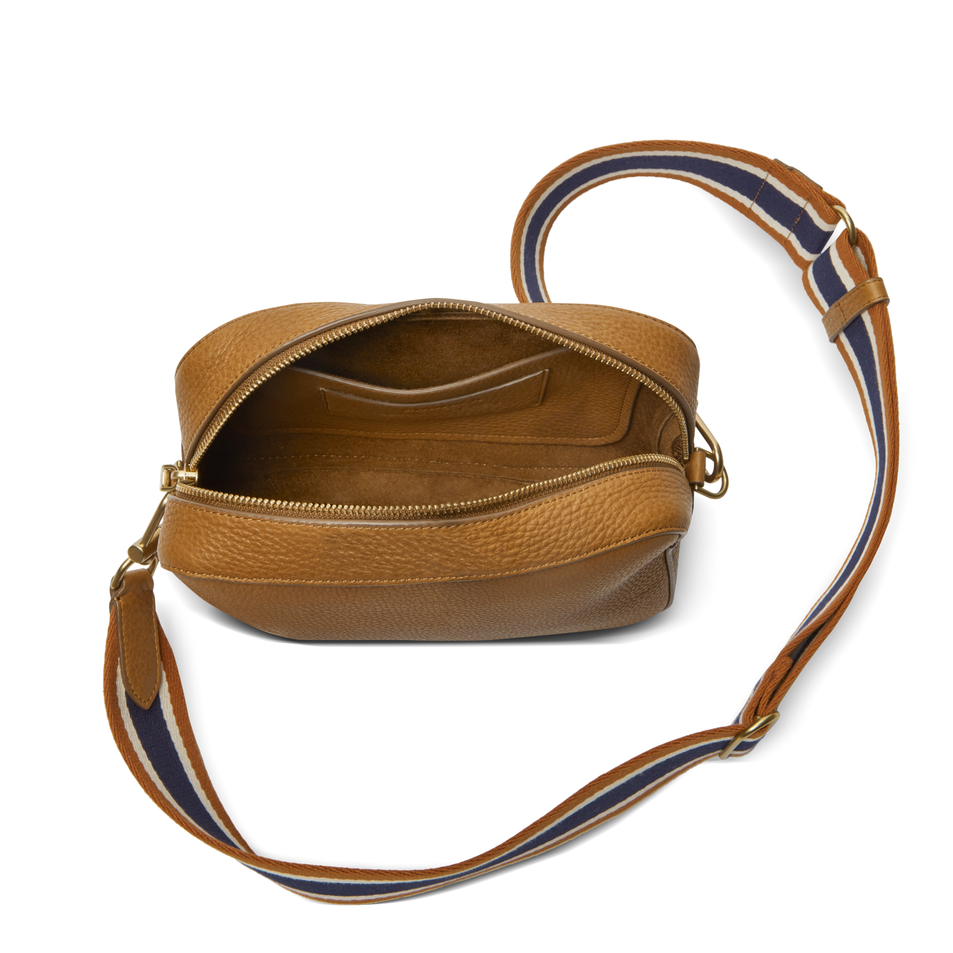 Camera Crossbody Bag - Tan