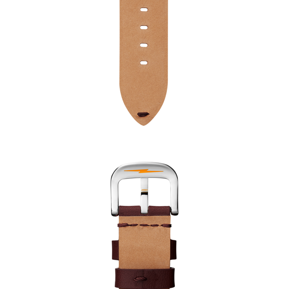 20mm Cattail Leather Watch Strap - Cattail